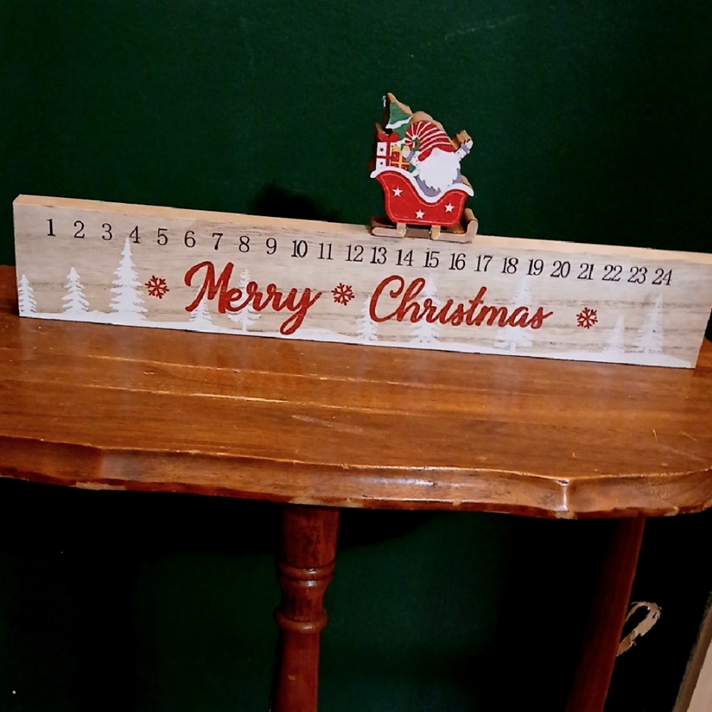 Christmas Countdown Decor